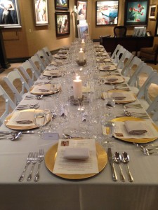 Formal Table Setting - Belle Fete Catering Orange County & Los Angeles